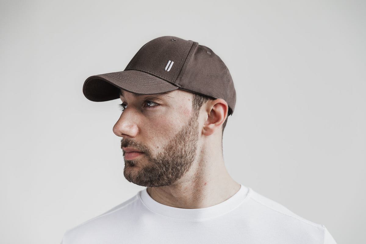 Nobull Horns Classic Men's Hats Dark Brown | Australia (WO3081)